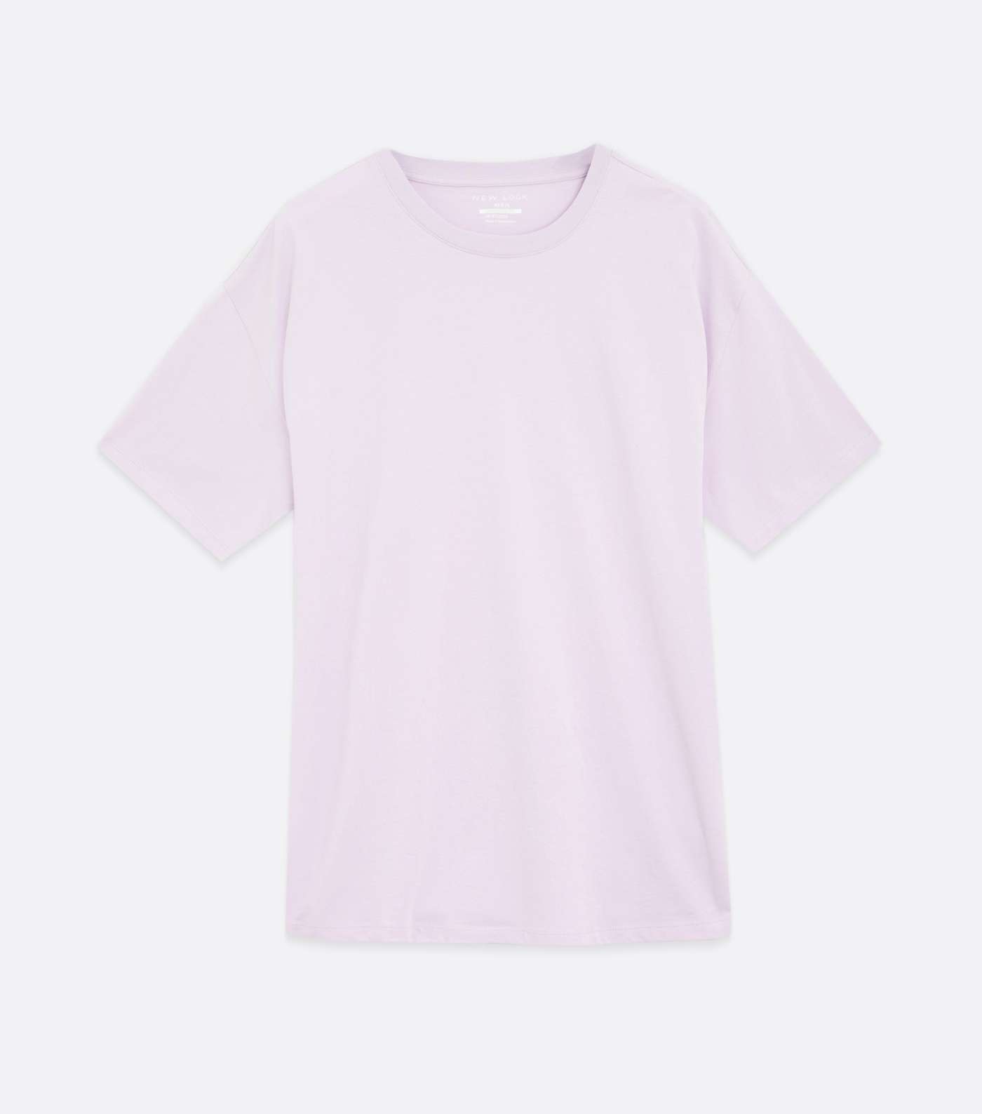 Lilac Oversized T-Shirt Image 5
