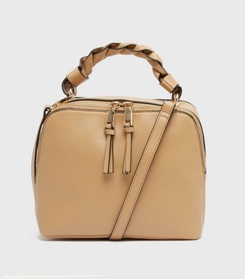 tan cross body bag new look