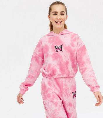 tie dye butterfly sweatshirt