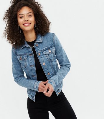 Tall Blue Denim Jacket | New Look