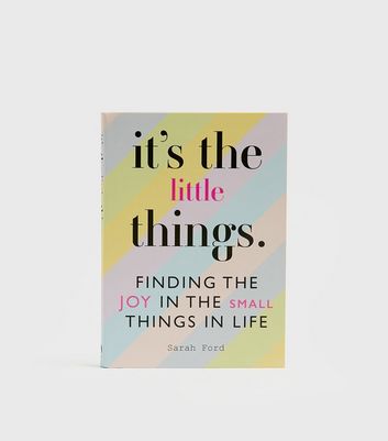 Image of Multicoloured It's The Little Things Book New Look