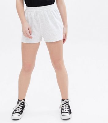 Girls white hot sale jersey shorts