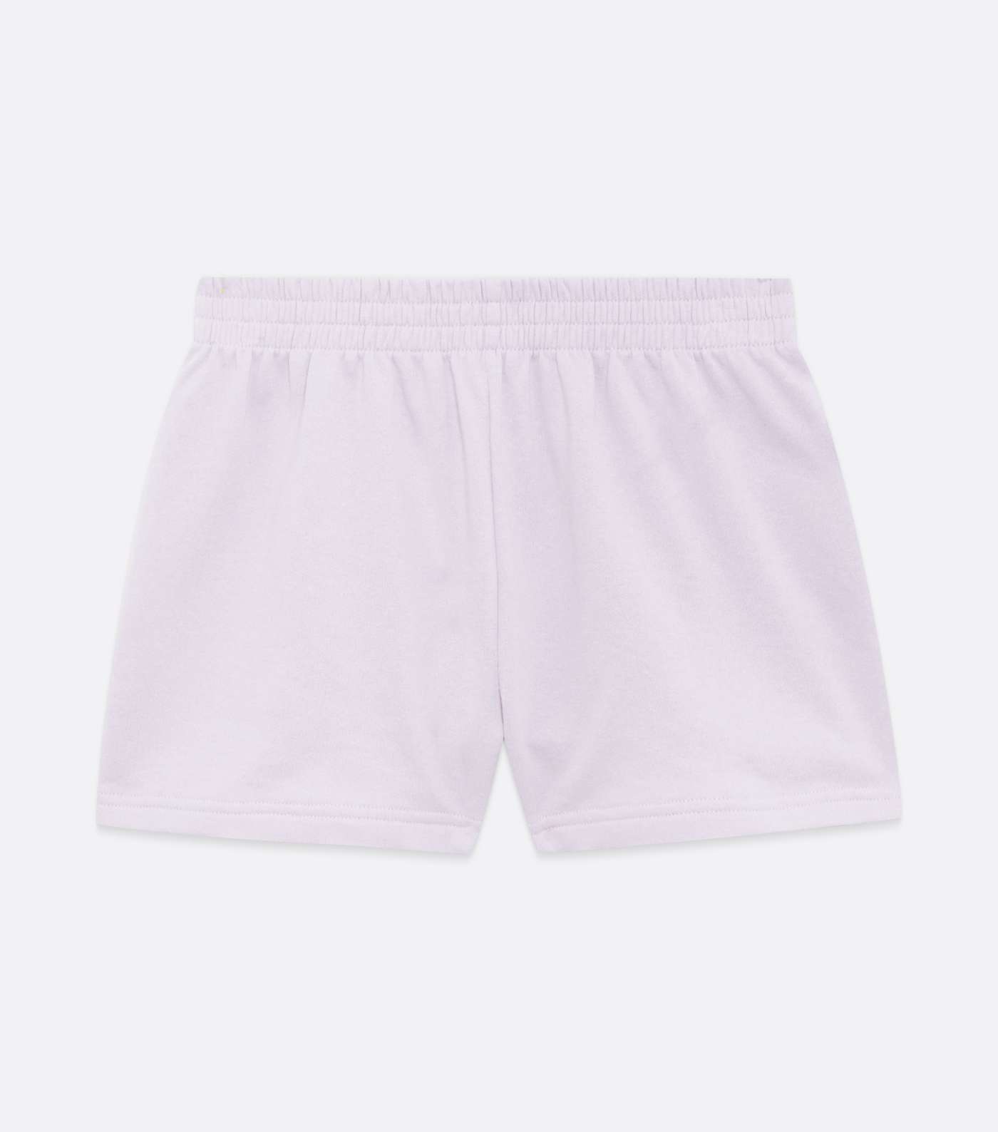 Girls Lilac Jersey Shorts  Image 5