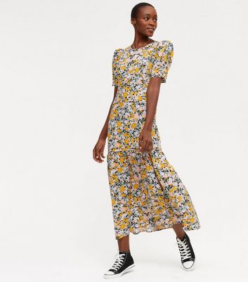 Mango floral dress clearance 2019