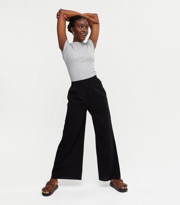 Click to view product details and reviews for 3 Pack Black Grey And White Ribbed Frill T Shirts New Look.