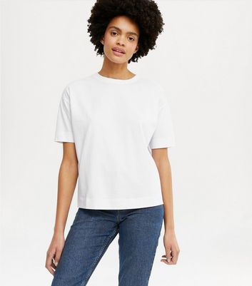 White Oversized T-Shirt | New Look