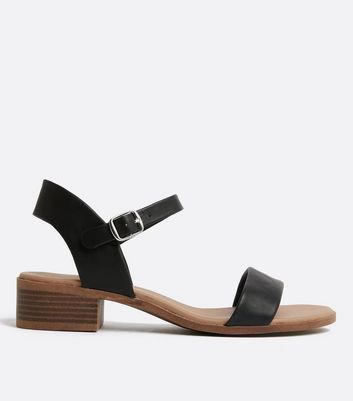 New Look Wide Fit Scallop Back High Heeled Sandal | ASOS | High heel sandals,  Sandals, Sandal fashion