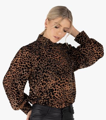 new look leopard print shirt