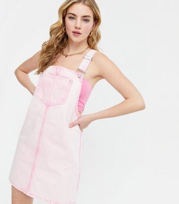 light pink pinafore dress
