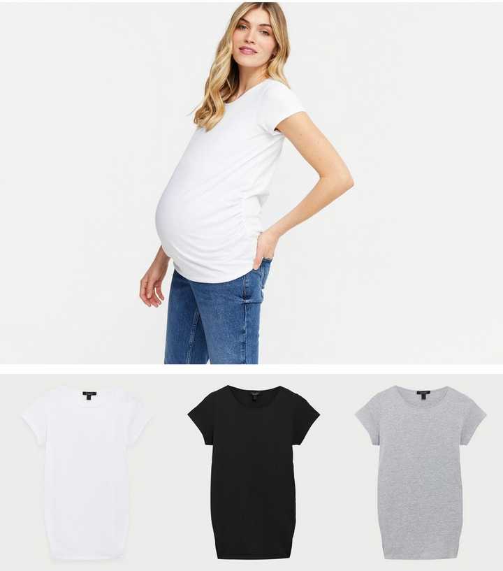 new look grey t shirt