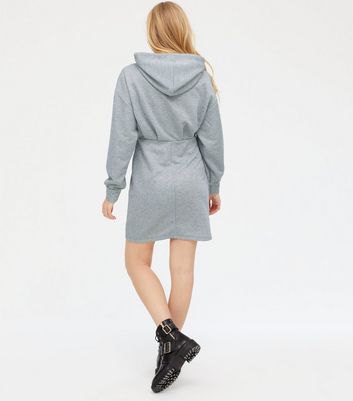 Fitted shop hoodie dress