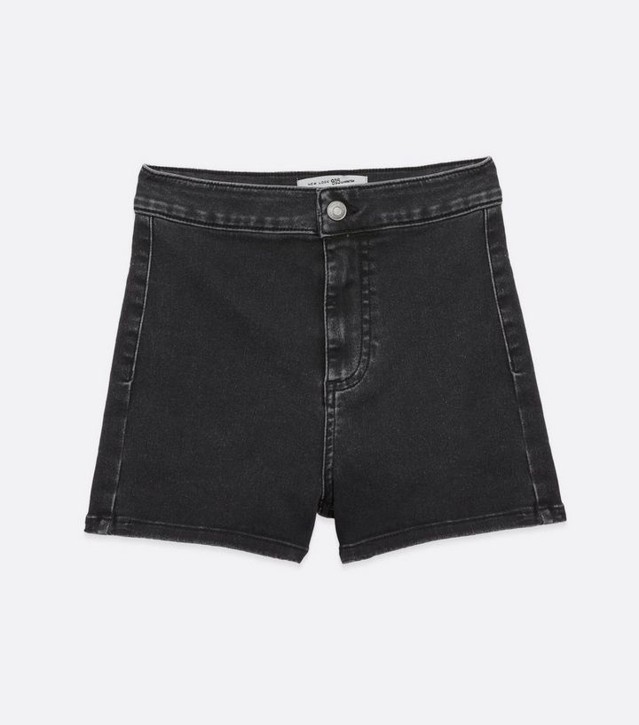 Girls Black Denim Jegging Shorts New Look If you've been hunting down the best place to get cute denim shorts for women, look no further: new look