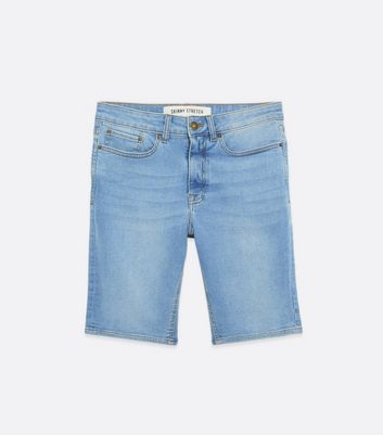 new look mens jean shorts