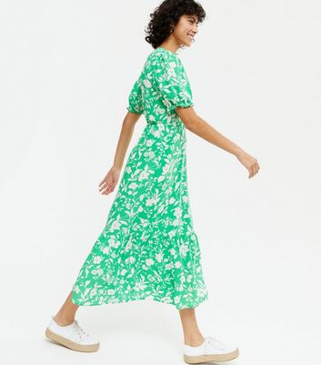 btfbm wrap midi dress