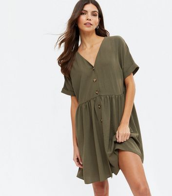 khaki smock
