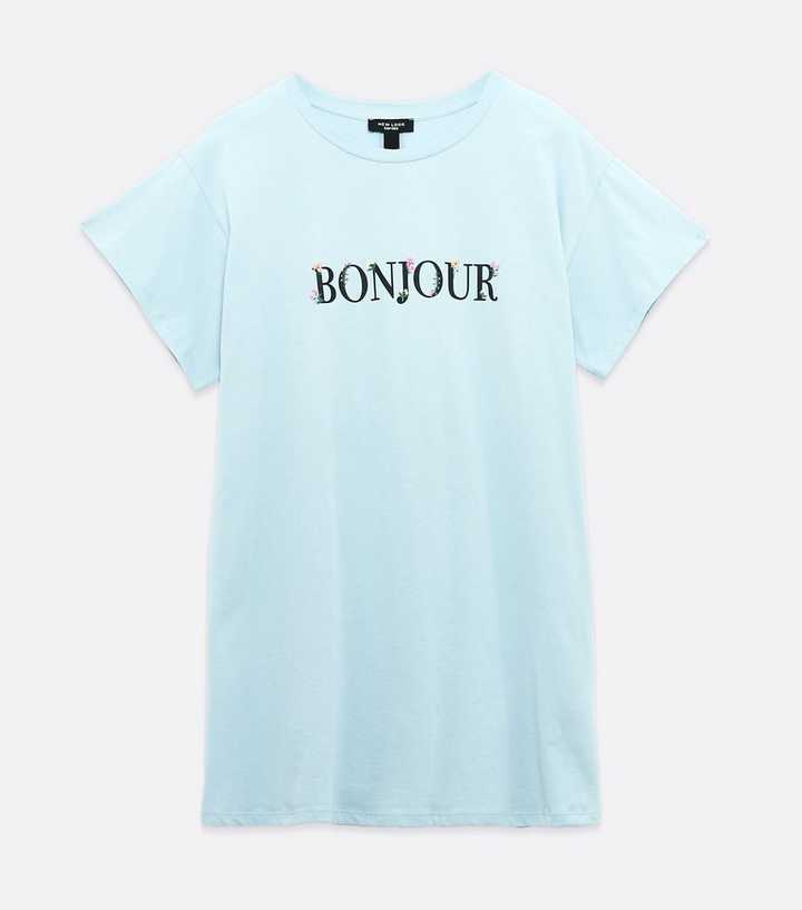 bonjour t shirt new look