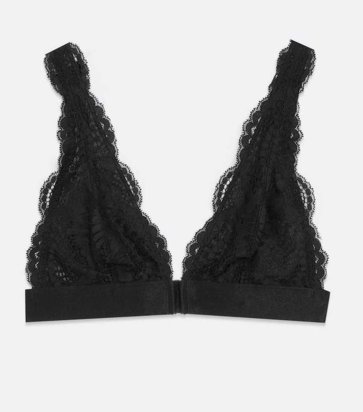Black Lace Bralette | New Look
