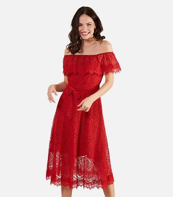 Yumi red outlet dress