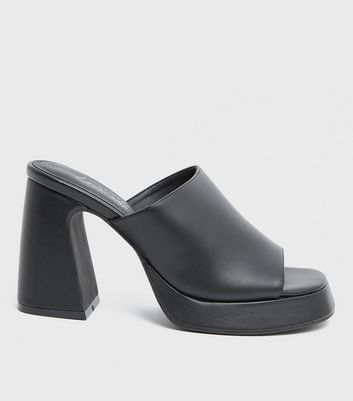 New look hot sale flat mules