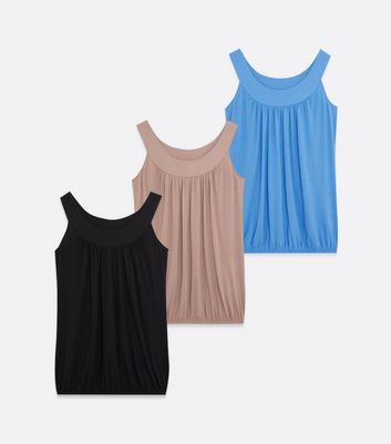 Bubble hem vest tops uk on sale