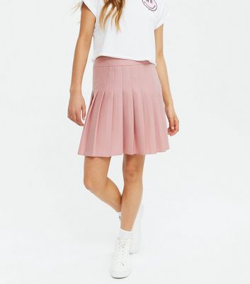 Pink pleated outlet skirt 60