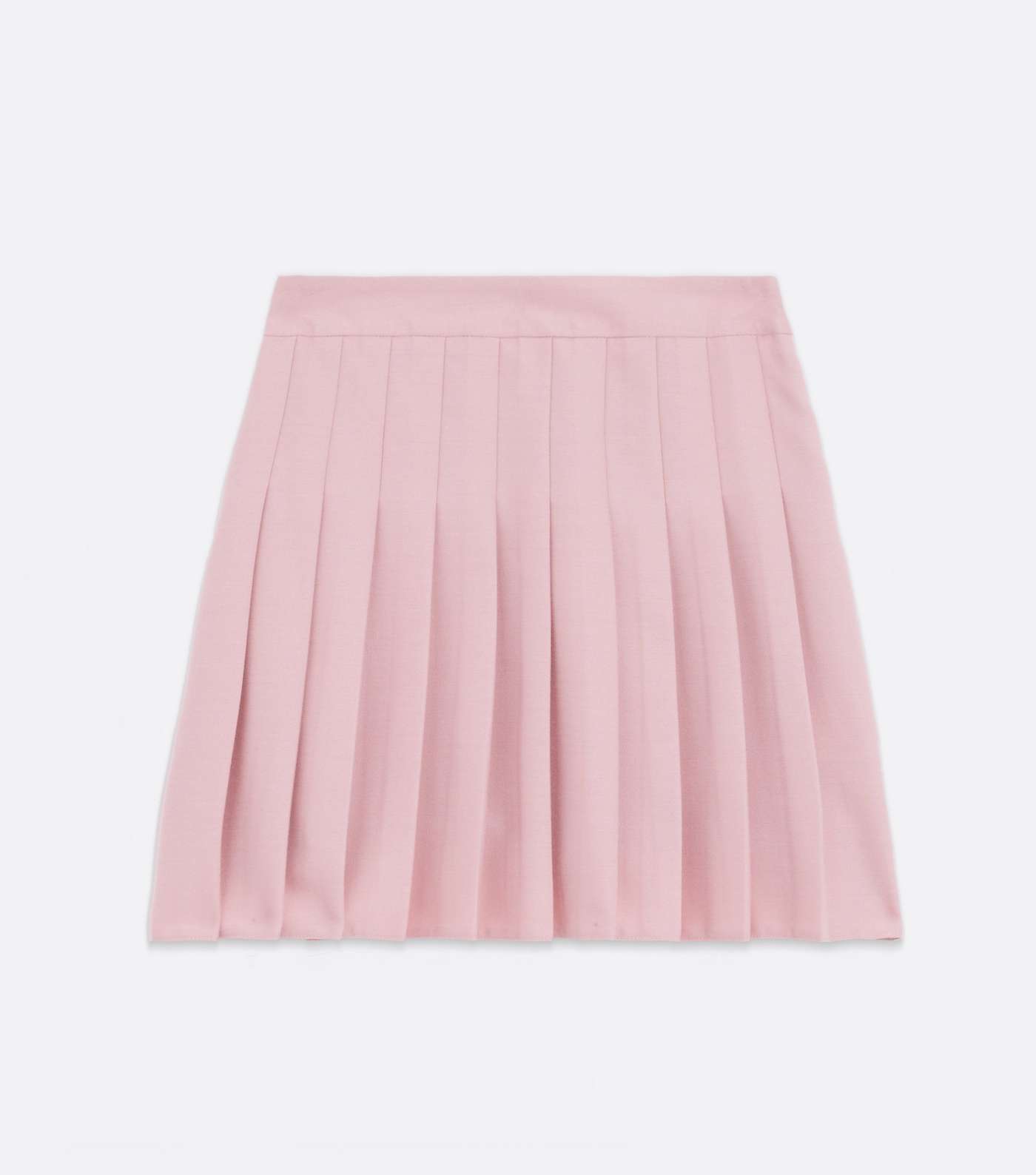 Girls Pink Pleated Mini Tennis Skirt Image 5