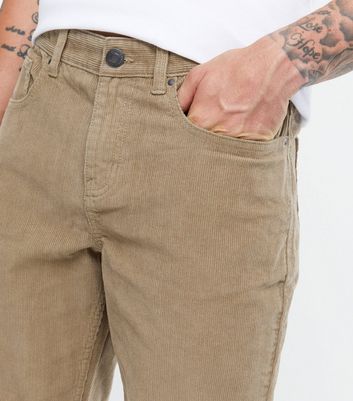 Men Corduroy Tapered Pants Cargo Trousers Retro Casual Long Pants Soft  Winter | eBay