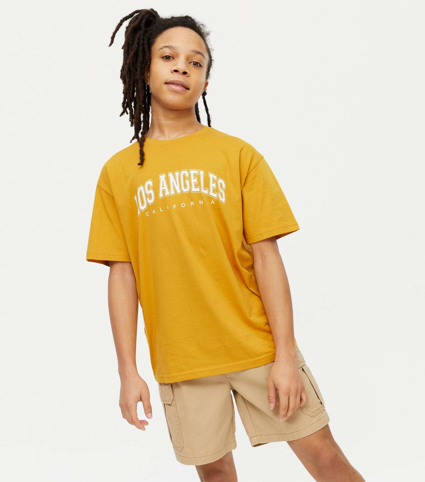 Boys Mustard LA Logo T-Shirt 