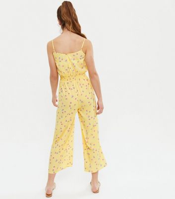 Yellow jumpsuit new look Clearance