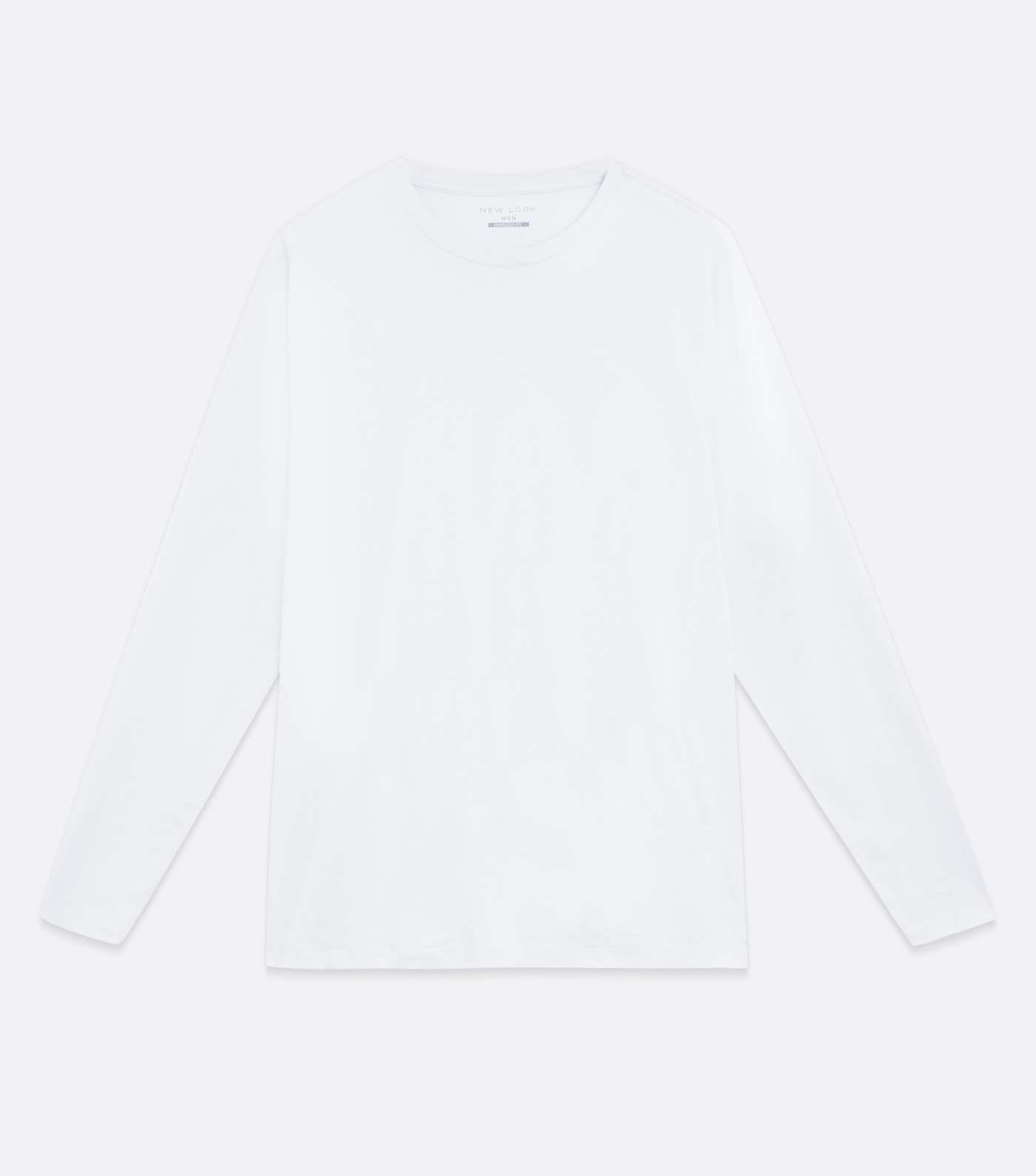 White Long Sleeve T-Shirt Image 5