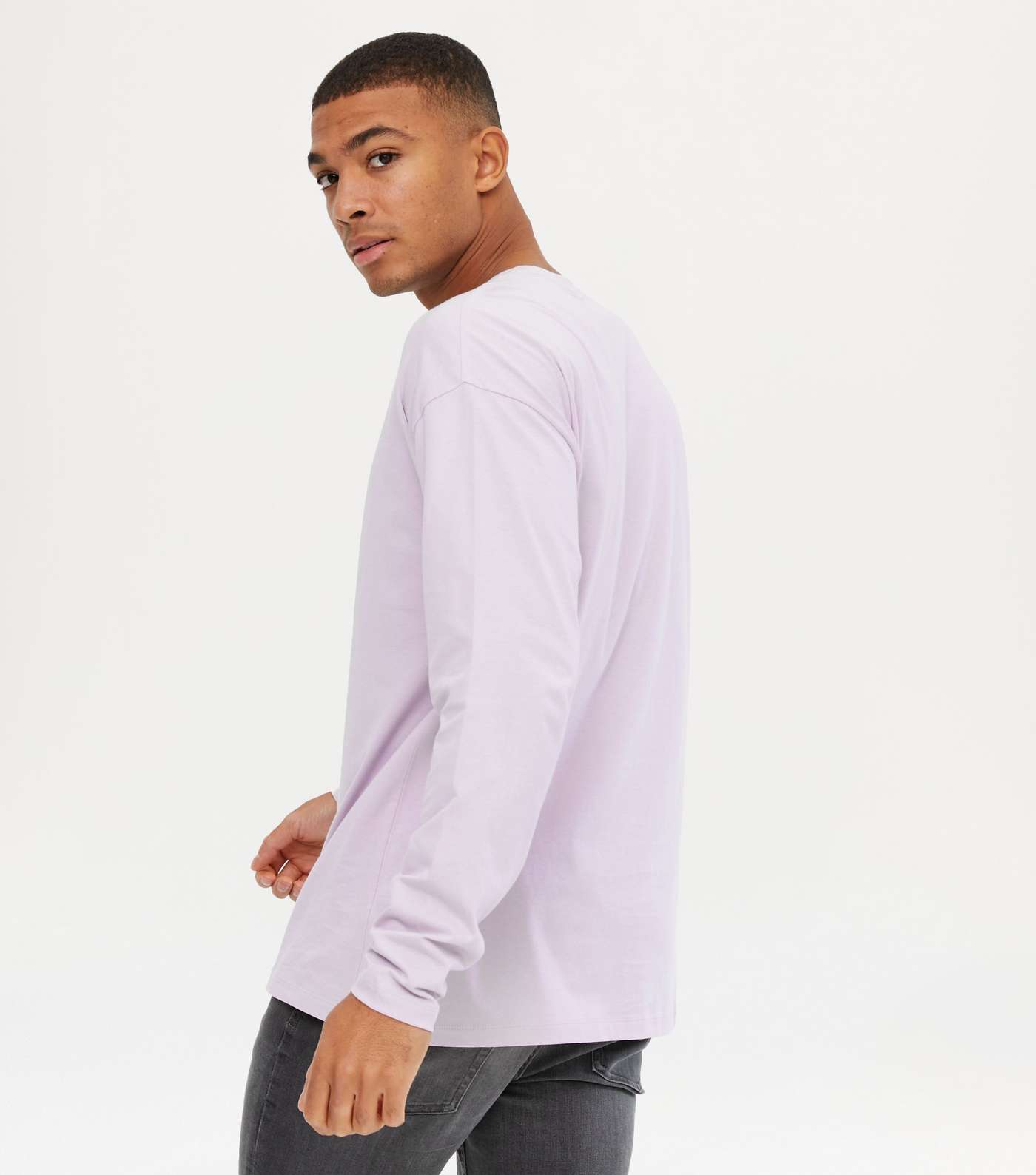Lilac Long Sleeve T-Shirt Image 4