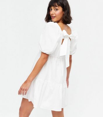 New look sale white dress