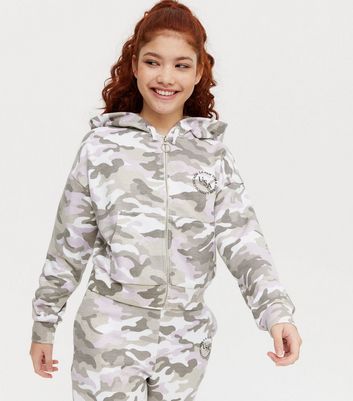 Girls camouflage hoodie sale