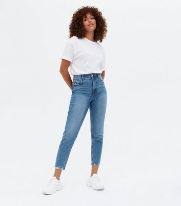 Jeans mom fit deals pull and bear