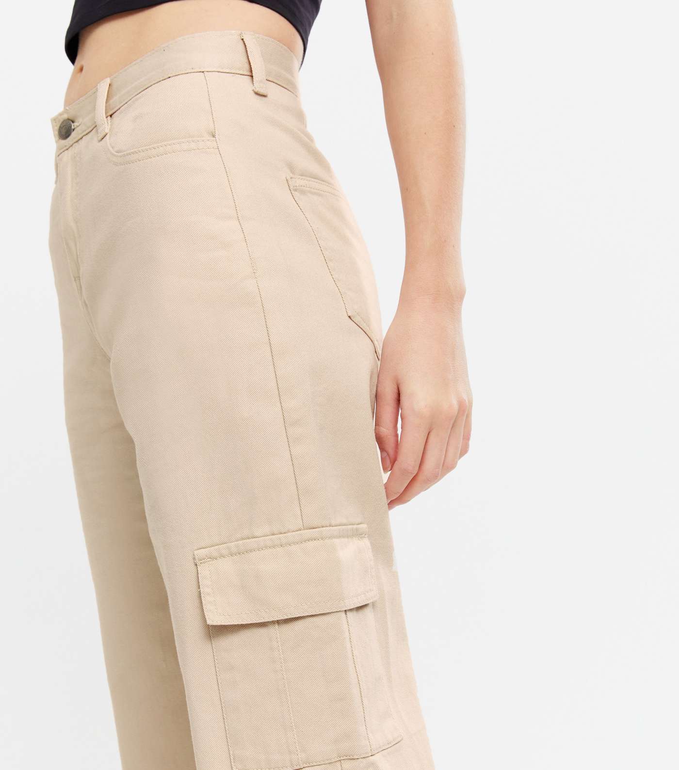 Urban Bliss Stone Utility Trousers Image 3