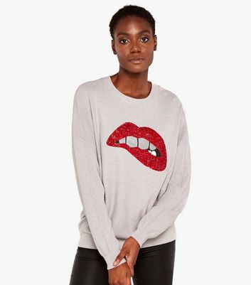 Lips sequin sale jumper