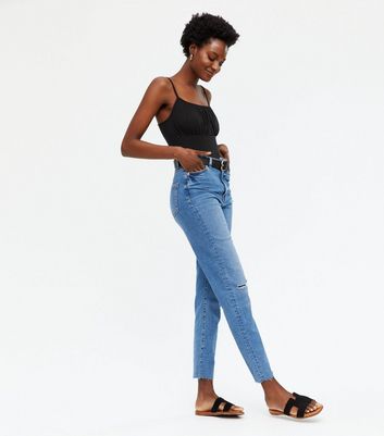 Black Ruched Bust Cami | New Look