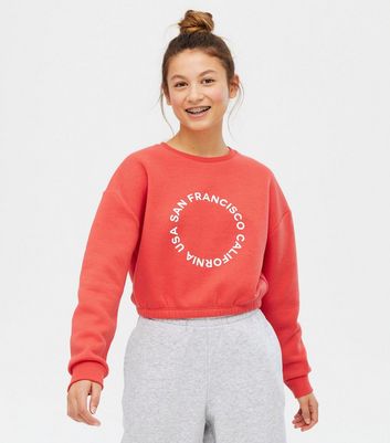 Girls 2024 red sweatshirt