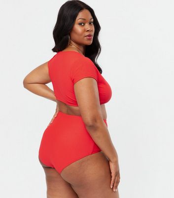 ribbed plus size bathing suit