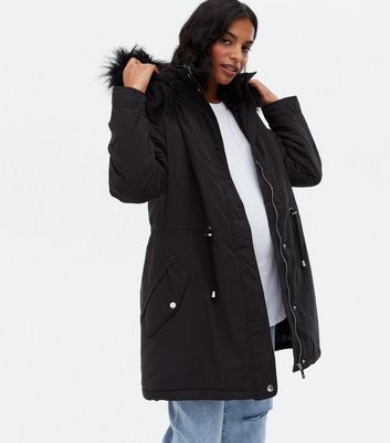 new look parka jacket