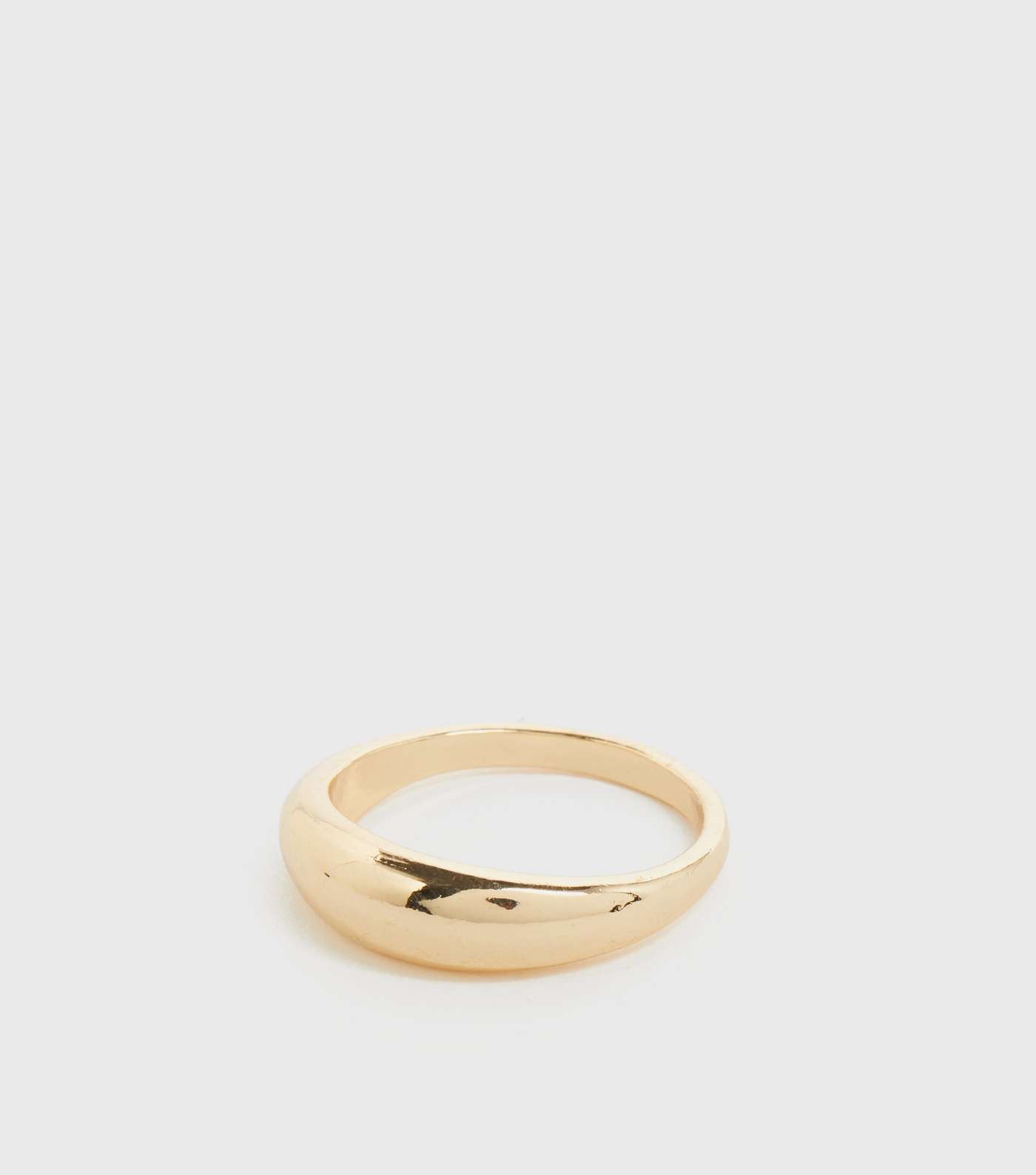 Gold Solid Dome Ring 