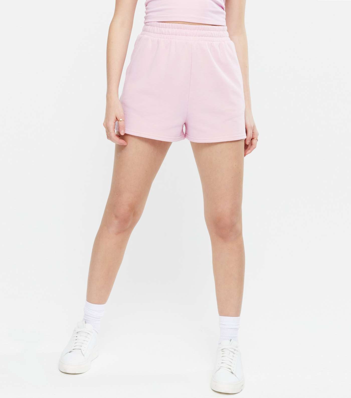 Pink Jersey Shorts  Image 2