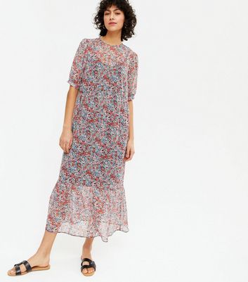 new look chiffon dress
