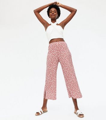 SALVIA SKY Flared Women Pink Trousers - Buy SALVIA SKY Flared Women Pink  Trousers Online at Best Prices in India | Flipkart.com