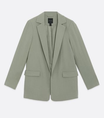 green blazer new look