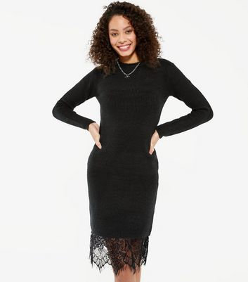 lace jumper dress