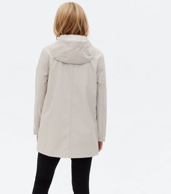 long hooded anorak