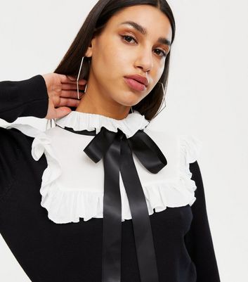 bow neck jumper