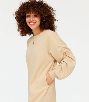 Cameo Rose Stone Ruched Sleeve 