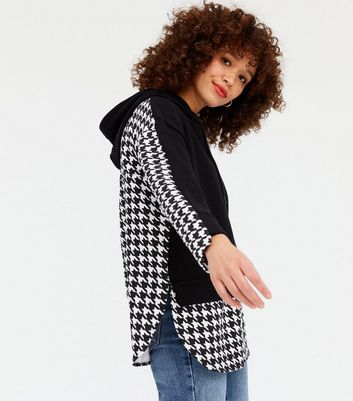 Black rose checkered on sale hoodie